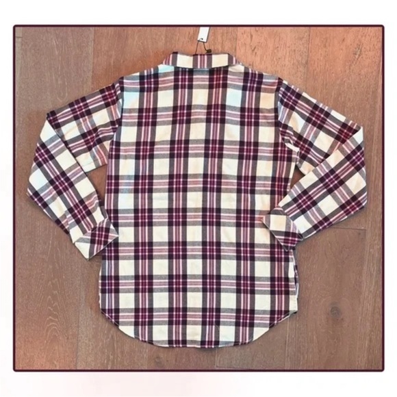 NWT Sanctuary Boyfriend for Life Shirt Renegade Plaid. Size 1X - Picture 12 of 15